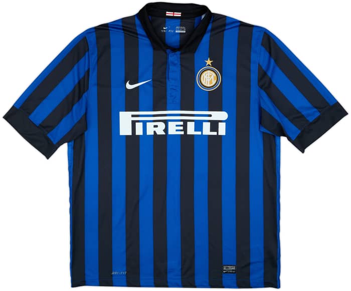 2011-12 Inter Milan Home Shirt Sneijder #10 - 9/10 - (XL)