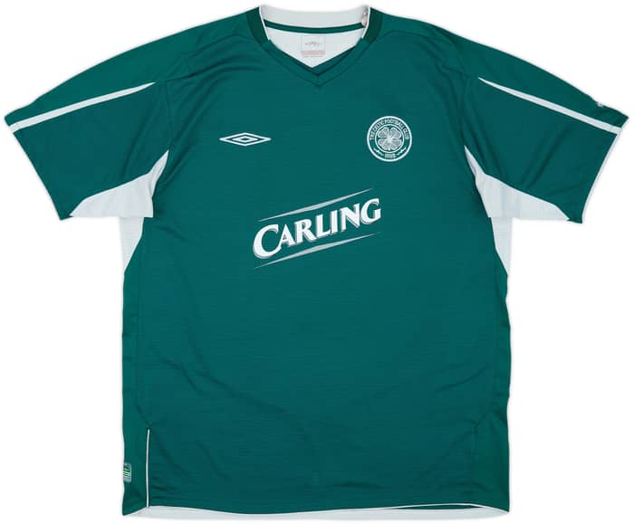 2004-05 Celtic Away Shirt Juninho #7 - 8/10 - (XL)