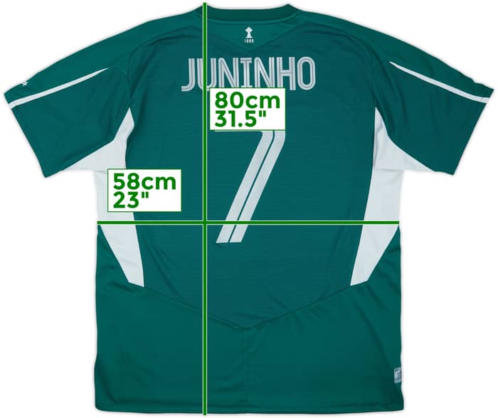2004-05 Celtic Away Shirt Juninho #7 - 8/10 - (XL)