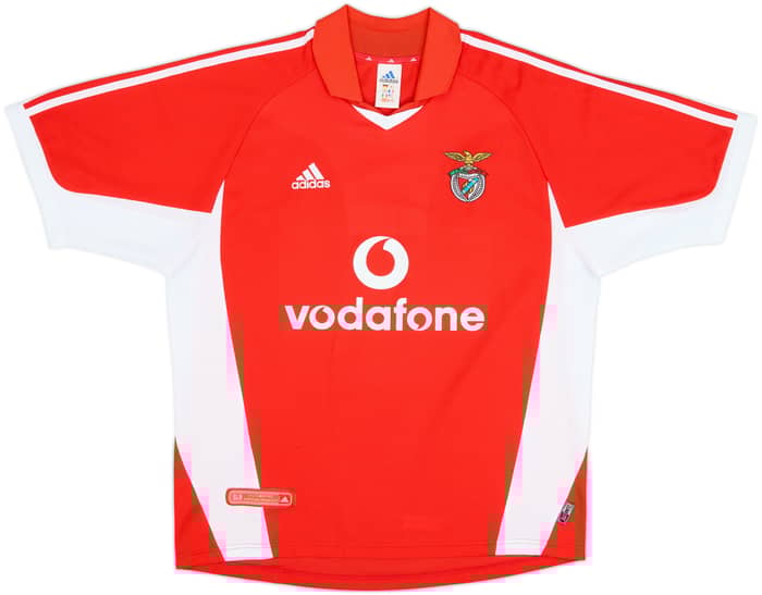 2001-02 Benfica Home Shirt - 7/10 - (XL)