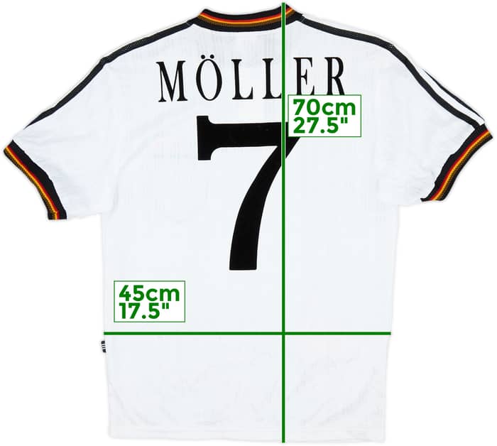 1996-98 Germany Home Shirt Moller #7 (S)
