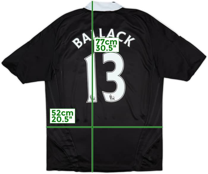2008-09 Chelsea Away Shirt Ballack #13 - 7/10 - (M)