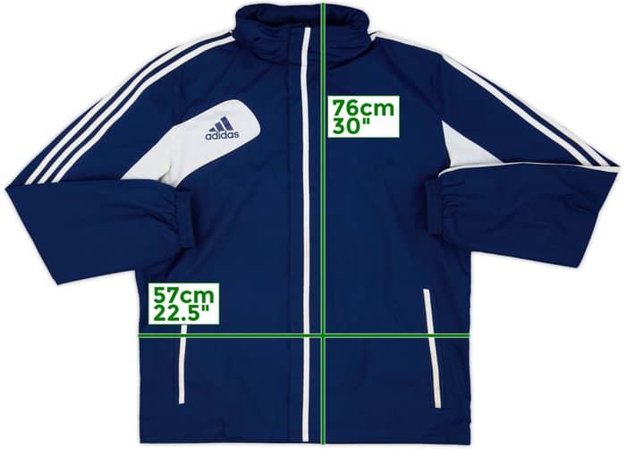 2012-13 Bolton Wanderers adidas Hooded Rain Jacket - 4/10 - (L)