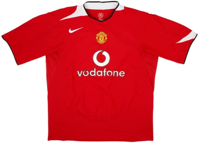 2004-06 Manchester United Home Shirt Ronaldo #7 - 8/10 - (XL)