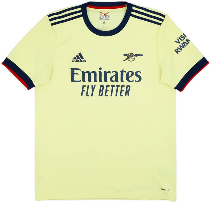 2021-22 Arsenal Away Shirt Saka #7 - 9/10 - (L)