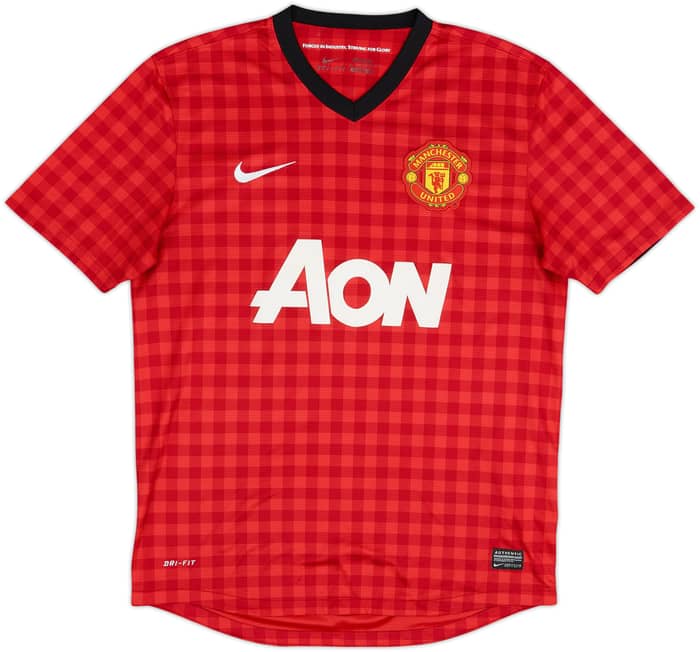 2012-13 Manchester United Home Shirt Rooney #10 - 7/10 - (M)