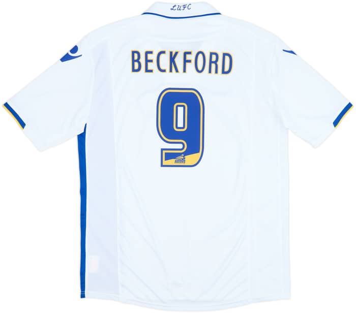 2009-10 Leeds United Home Shirt Beckford #9 - 8/10 - (XL)