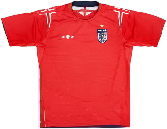 2004-06 England Away Shirt - 5/10 - (M)