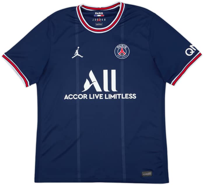 2021-22 Paris Saint-Germain Home Shirt Messi #30 - 8/10 - (L)