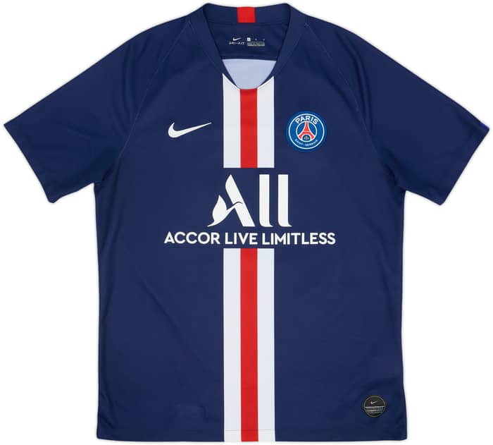 2019-20 Paris Saint-Germain Home Shirt Neymar Jr #10 - 7/10 - (L)