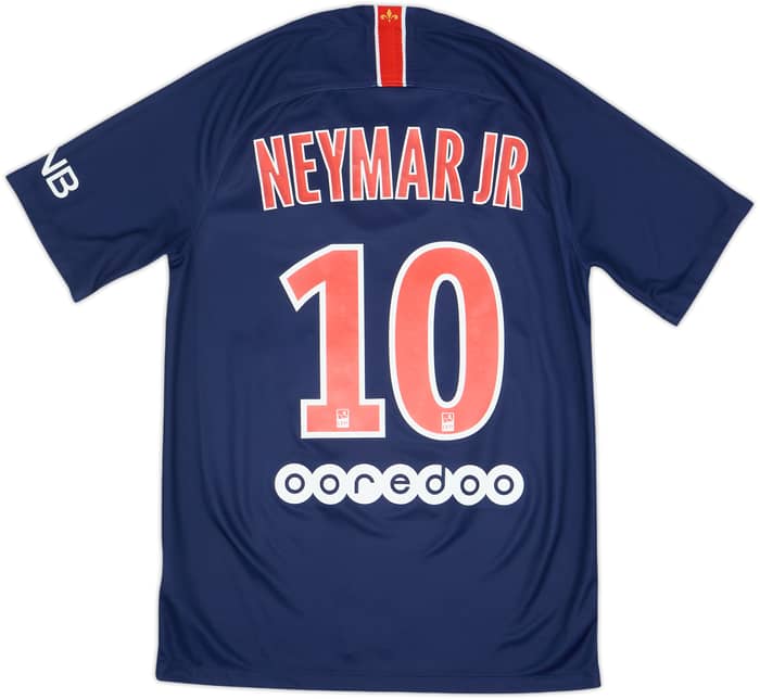 2018-19 Paris Saint-Germain Home Shirt Neymar Jr #10 - 6/10 - (S)