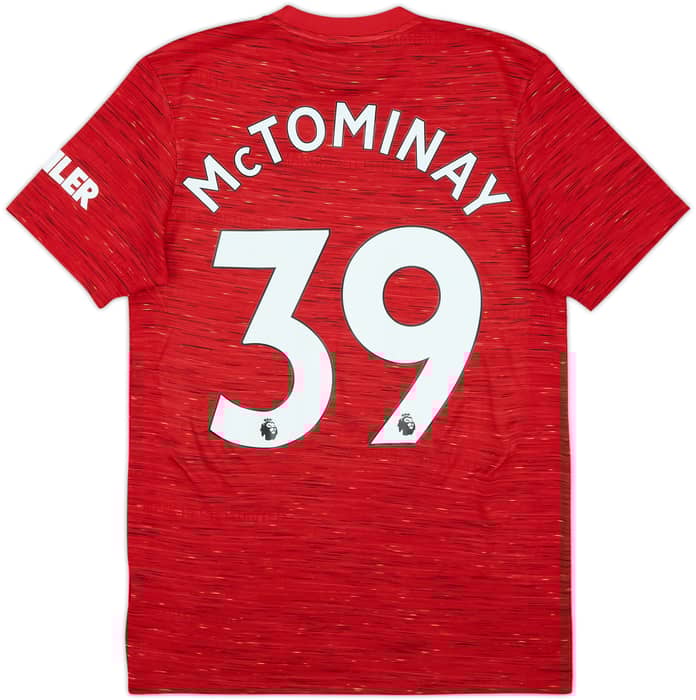 2020-21 Manchester United Home Shirt McTominay #39 - 8/10 - (S)