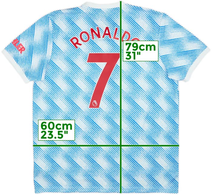2021-22 Manchester United Away Shirt Ronaldo #7 - 6/10 - (XL)