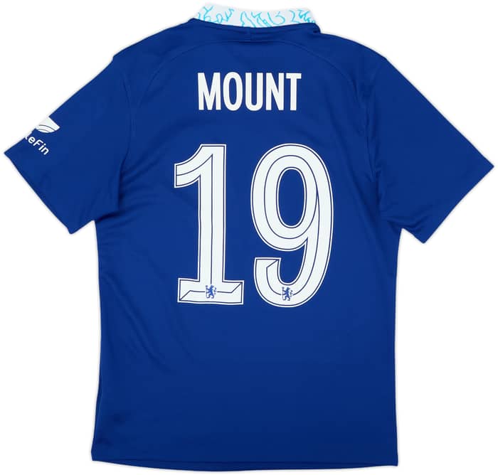 2022-23 Chelsea Home Shirt Mount #19 - 10/10 - (S)