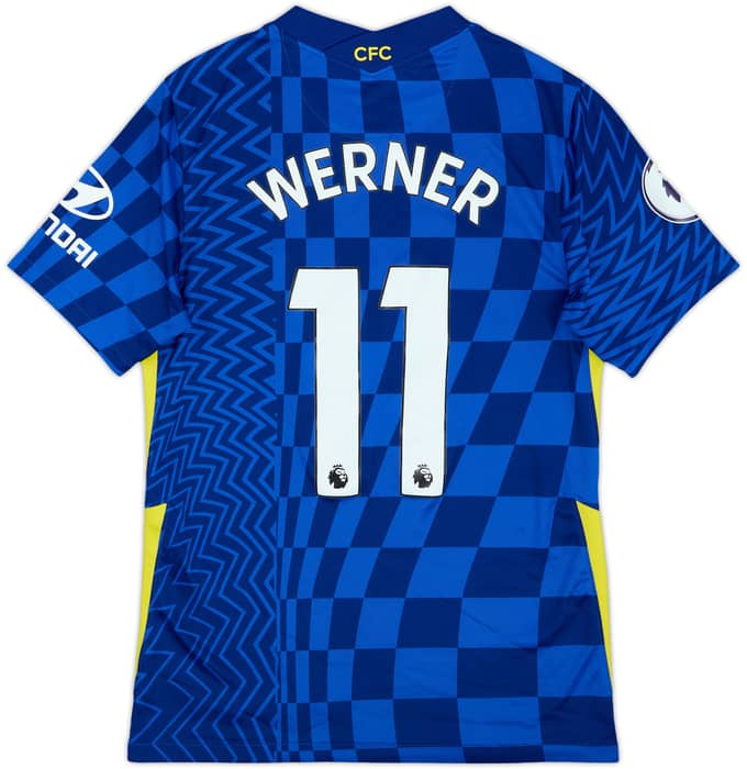 2021-22 Chelsea Home Shirt Werner #11 - 5/10 - (S)
