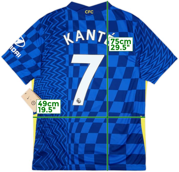 2021-22 Chelsea Home Shirt Kante #7 (M)