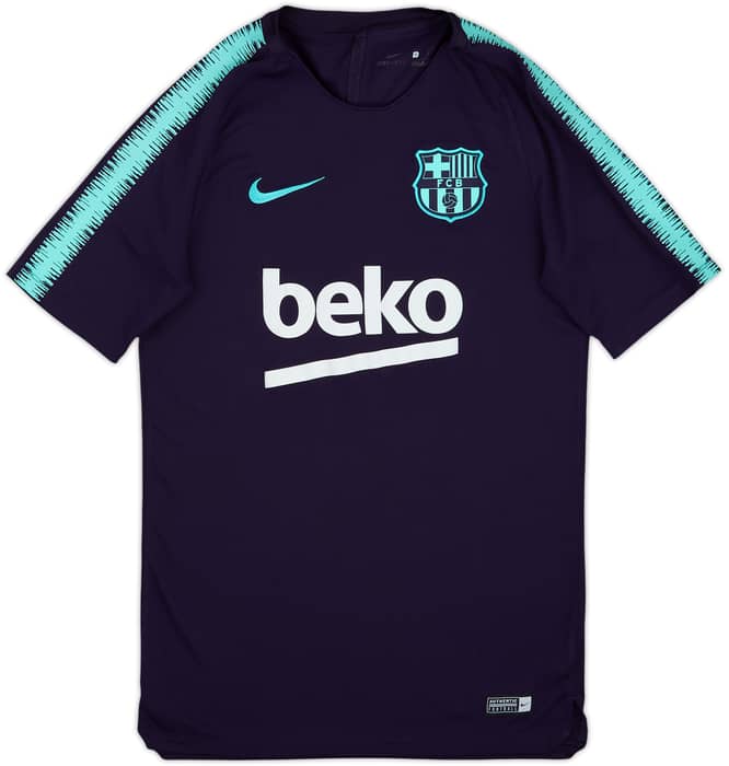 2018-19 Barcelona Nike Training Shirt - 8/10 - (S)