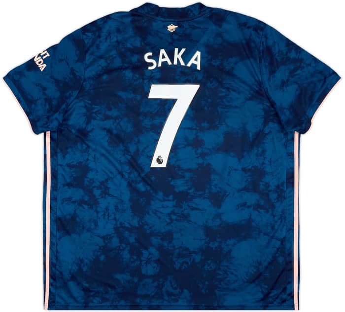 2020-21 Arsenal Third Shirt Saka #7 - 10/10 - (3XL)