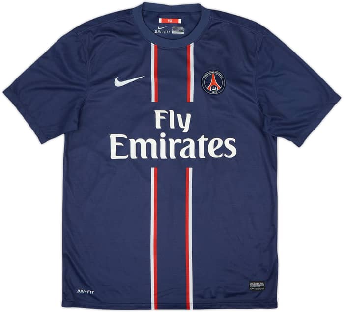 2012-13 Paris Saint-Germain Home Shirt Menez #7 - 5/10 - (M)