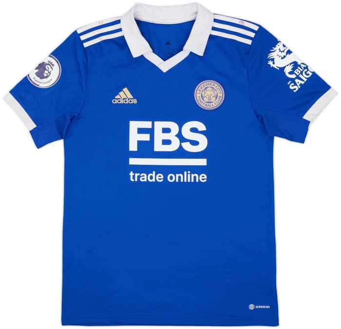 2022-23 Leicester Home Shirt Vardy #9 - 6/10 - (S)