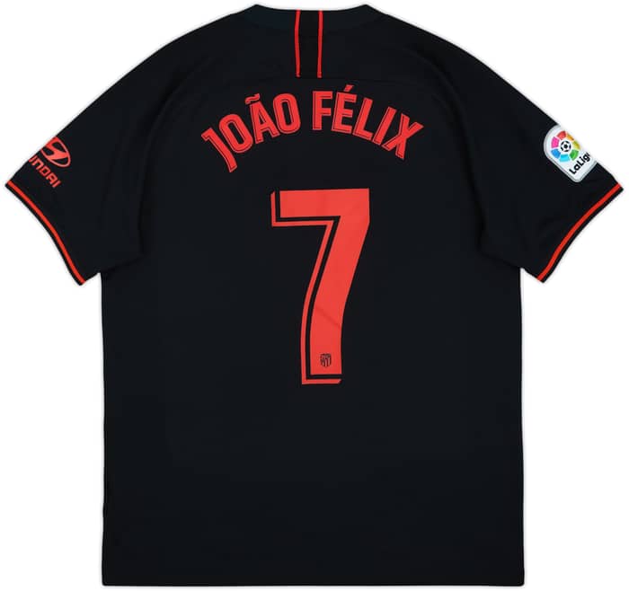 Camiseta de visitante del Atletico Madrid 2019-20 Joao Felix #7 - 9/10 - (L)