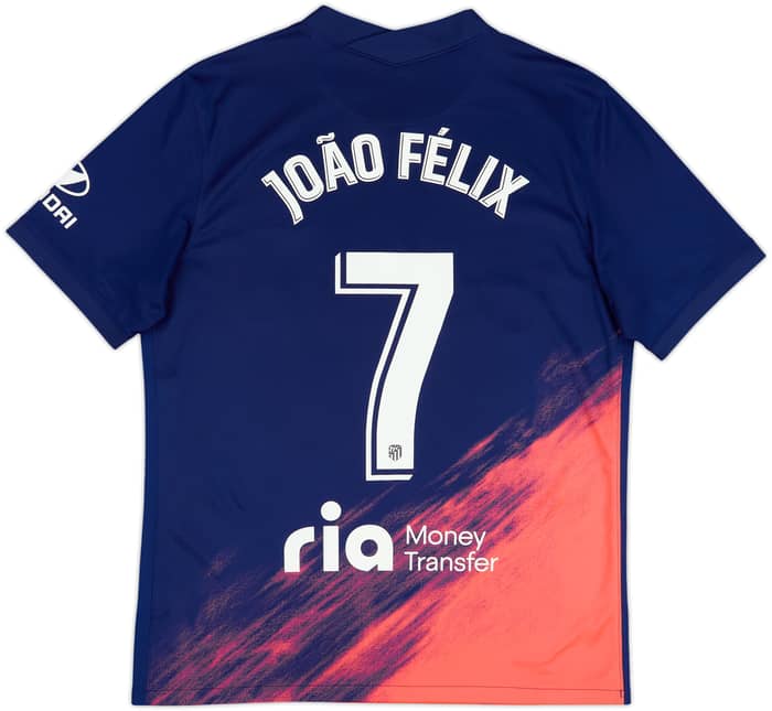 2021-22 Atletico Madrid Away Shirt Joao Felix #7 - 10/10 - (L)