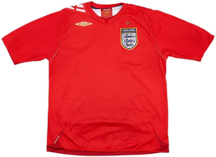 2006-08 England Away Shirt - 5/10 - (L)