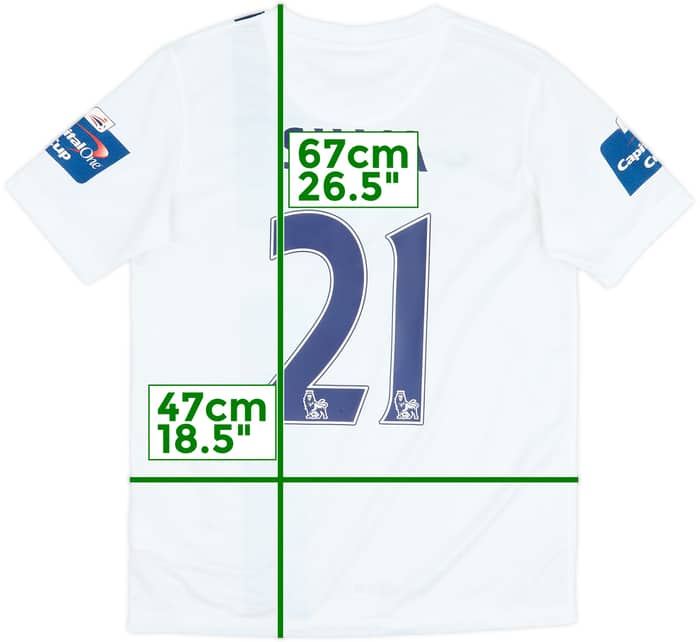 2013-14 Manchester City Third Shirt Silva #21 - 6/10 - (XL.Boys)