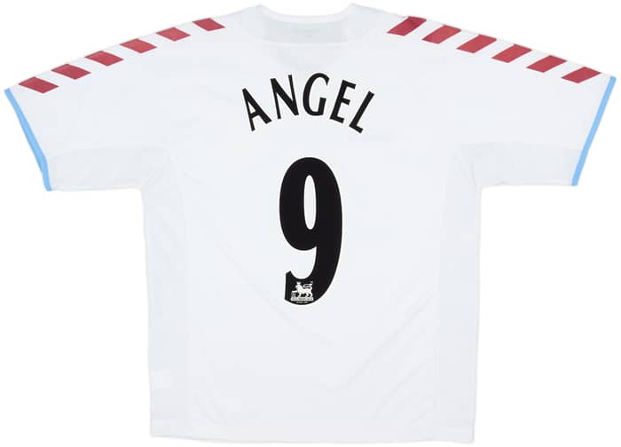 2004-05 Aston Villa Away Shirt Angel #9 - 8/10 - (L)