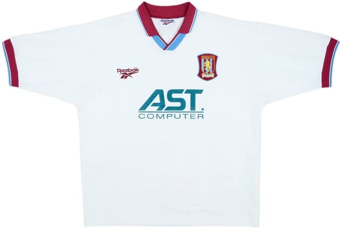 1996-98 Aston Villa Away Shirt Southgate #4 - 8/10 - (L)