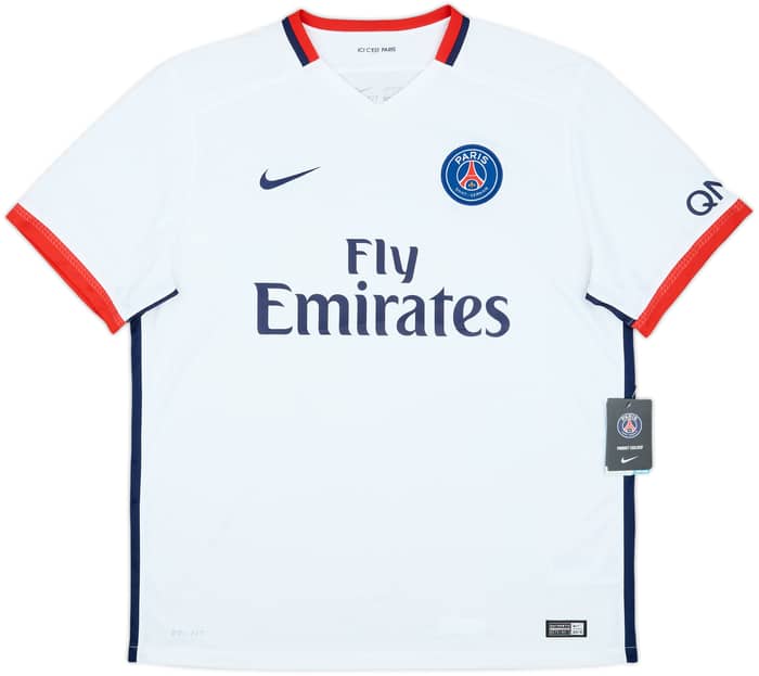2015-16 Paris Saint-Germain Away Shirt T.Silva #2 (XL)