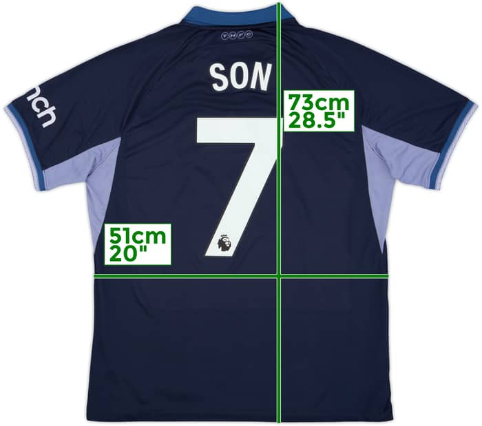 2023-24 Tottenham Away Shirt Son #7 - 8/10 - (L)