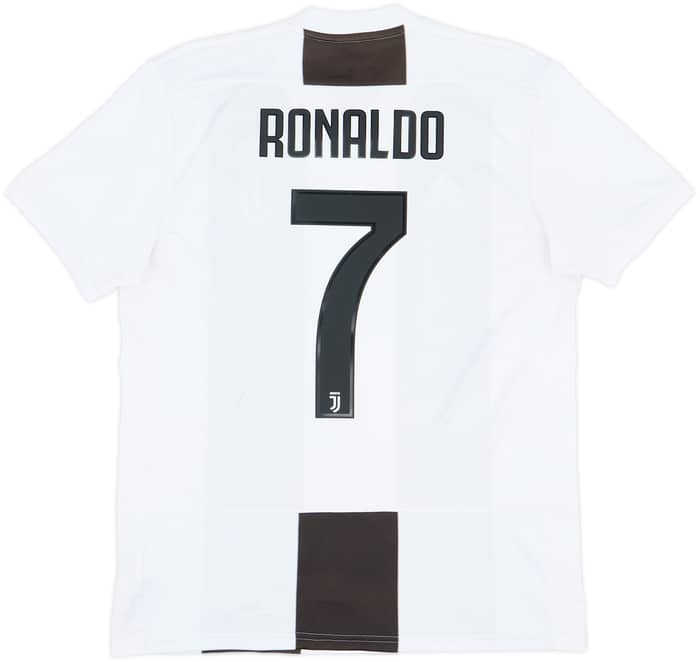 2018-19 Juventus Home Shirt Ronaldo #7 - 7/10 - (M)