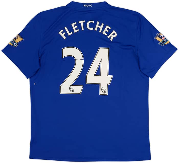 2008-09 Manchester United Third Shirt Fletcher #24 - 5/10 - (L)