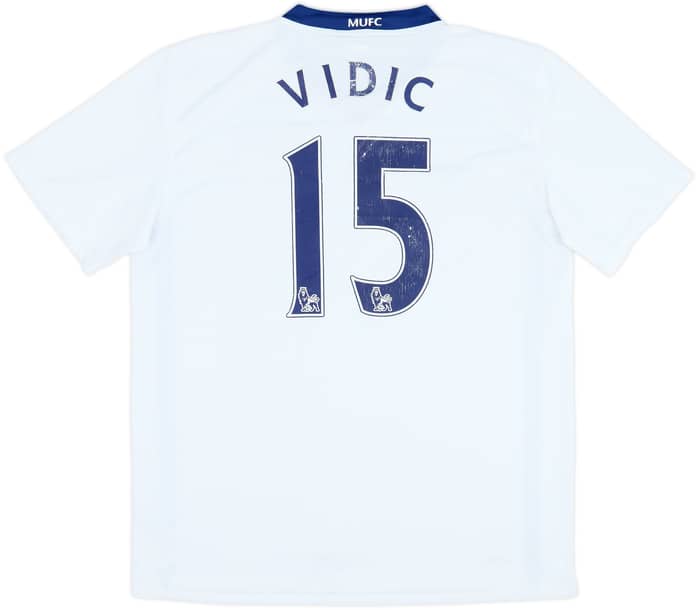 2008-10 Manchester United Away Shirt Vidic #15 - 6/10 - (L)