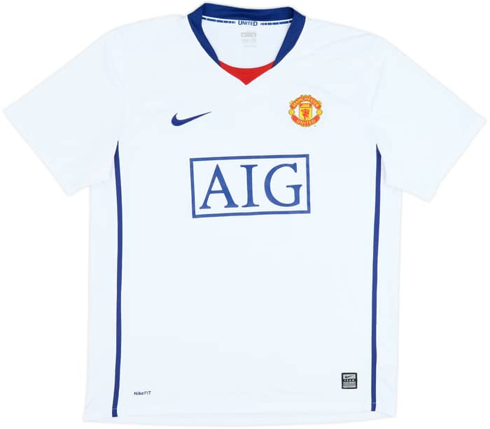 2008-10 Manchester United Away Shirt Vidic #15 - 6/10 - (L)