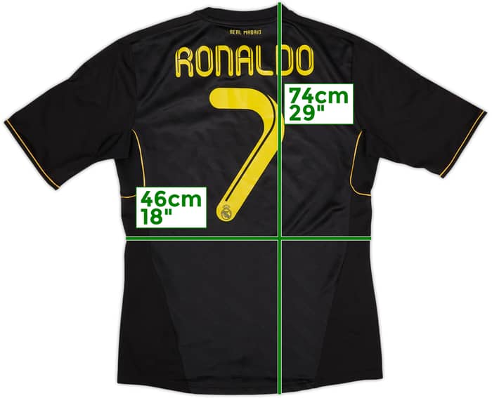 2011-12 Real Madrid Away Shirt Ronaldo #7 - 6/10 - (M)