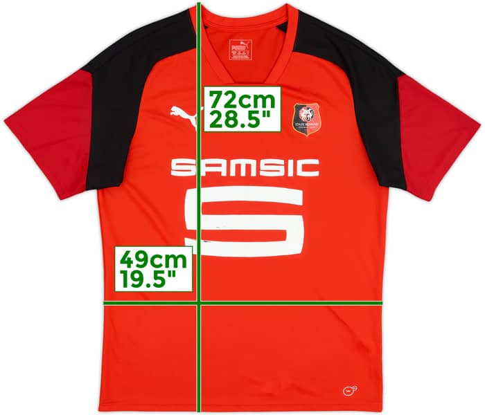 2017-18 Stade Rennais Puma Training Shirt - 6/10 - (M)