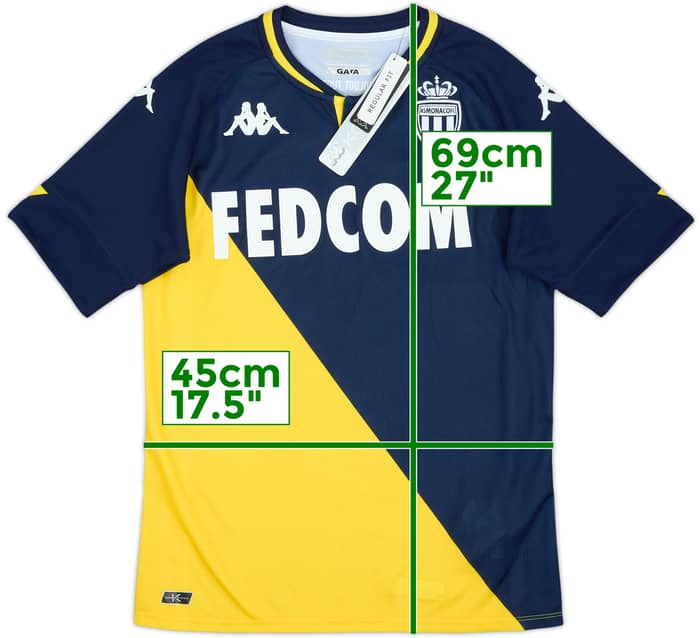 2020-21 Monaco Away Shirt (S)