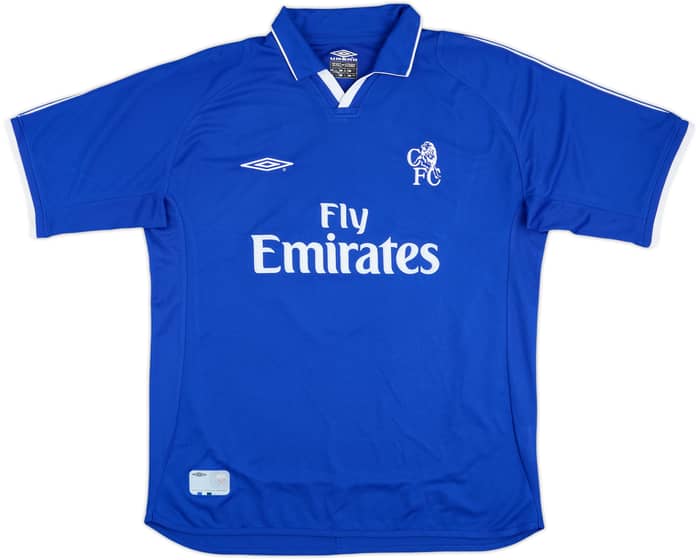 2001-03 Chelsea Home Shirt Lampard #8 - 9/10 - (L)