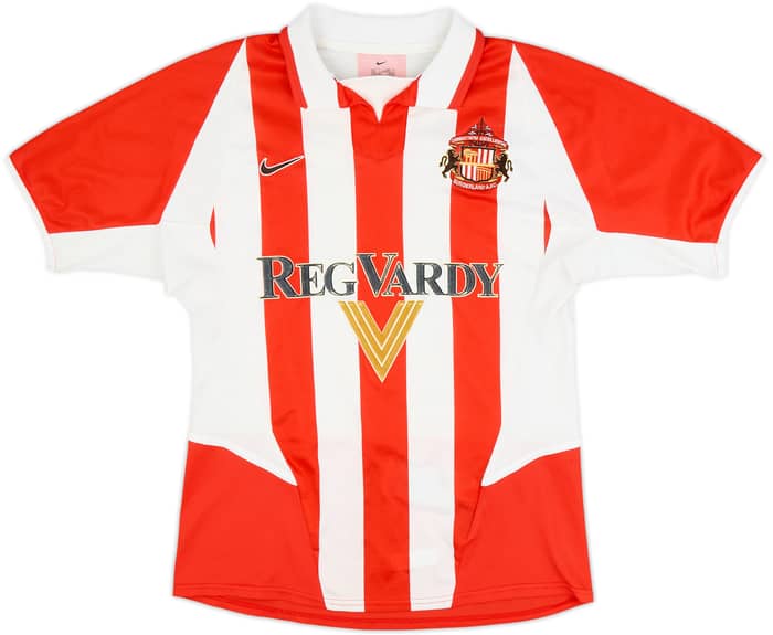 2002-04 Sunderland Home Shirt Reyna #4 - 8/10 - (S)