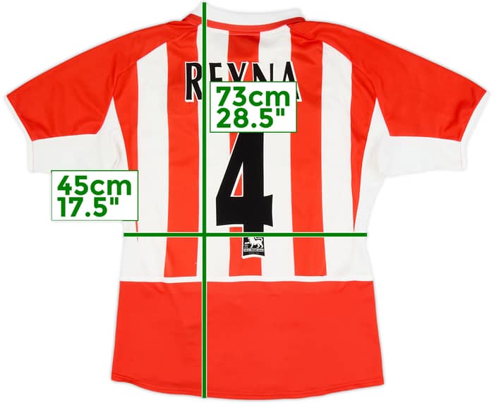 2002-04 Sunderland Home Shirt Reyna #4 - 8/10 - (S)