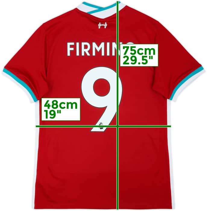 2020-21 Liverpool Home Shirt Firmino #9 - 5/10 - (M)