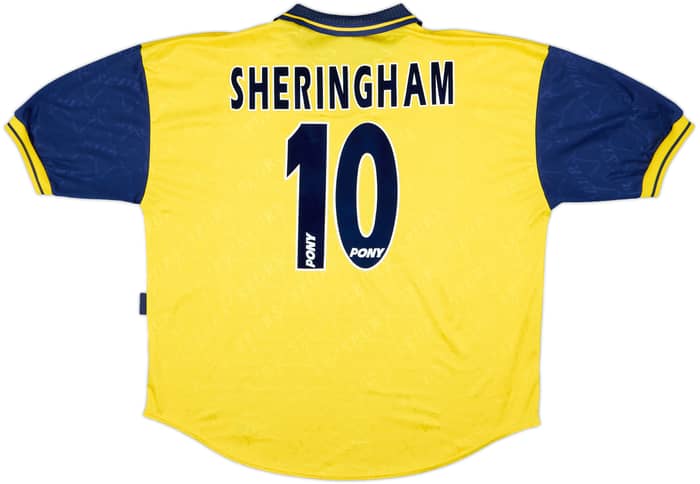 1995-97 Tottenham Third Shirt Sheringham #10 - 9/10 - (XXL)