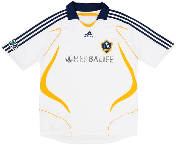 2007-08 LA Galaxy Home Shirt Beckham #23 - 4/10 - (L)