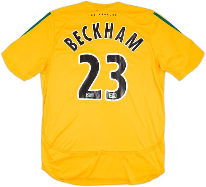 2006 LA Galaxy Home Shirt Beckham #23 - 8/10 - (L)