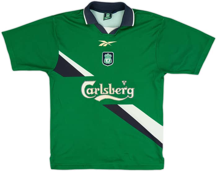 1999-00 Liverpool Away Shirt - 6/10 - (Y)