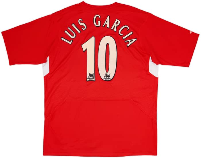 2004-06 Liverpool Home Shirt Luis Garcia #10 - 4/10 - (L)
