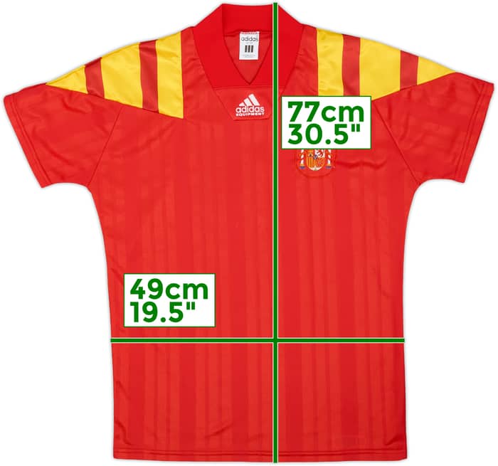 1992-94 Spain Home Shirt - 10/10 - (S)