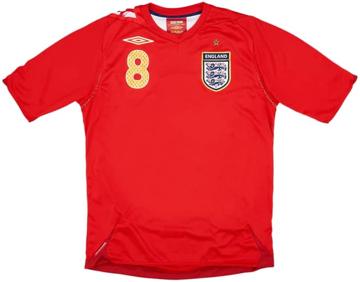 2006-08 England Away Shirt Lampard #8 - 7/10 - (M)